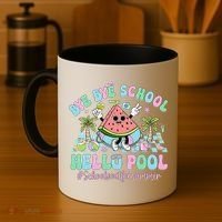 Bye Bye School Hello Pool Schools Out For Summer Teacher Coffee Mug thumb 4