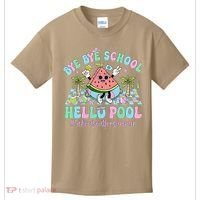 Bye Bye School Hello Pool Schools Out For Summer Teacher Kids T-Shirt thumb 0