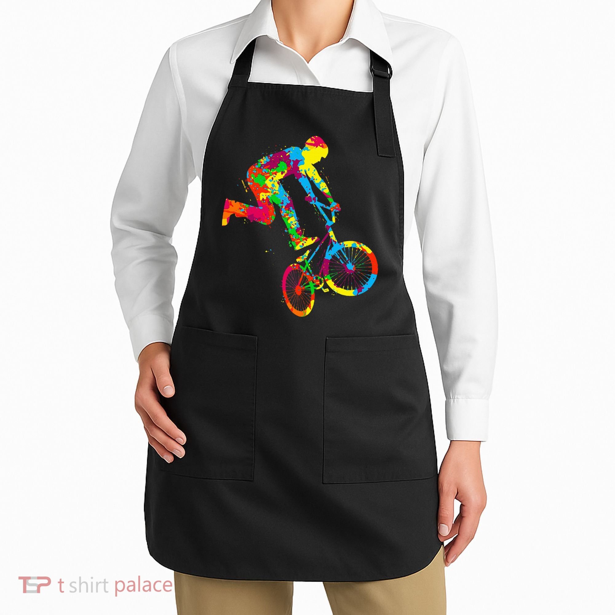 Bmx Bike Stunt Rider Children Apron