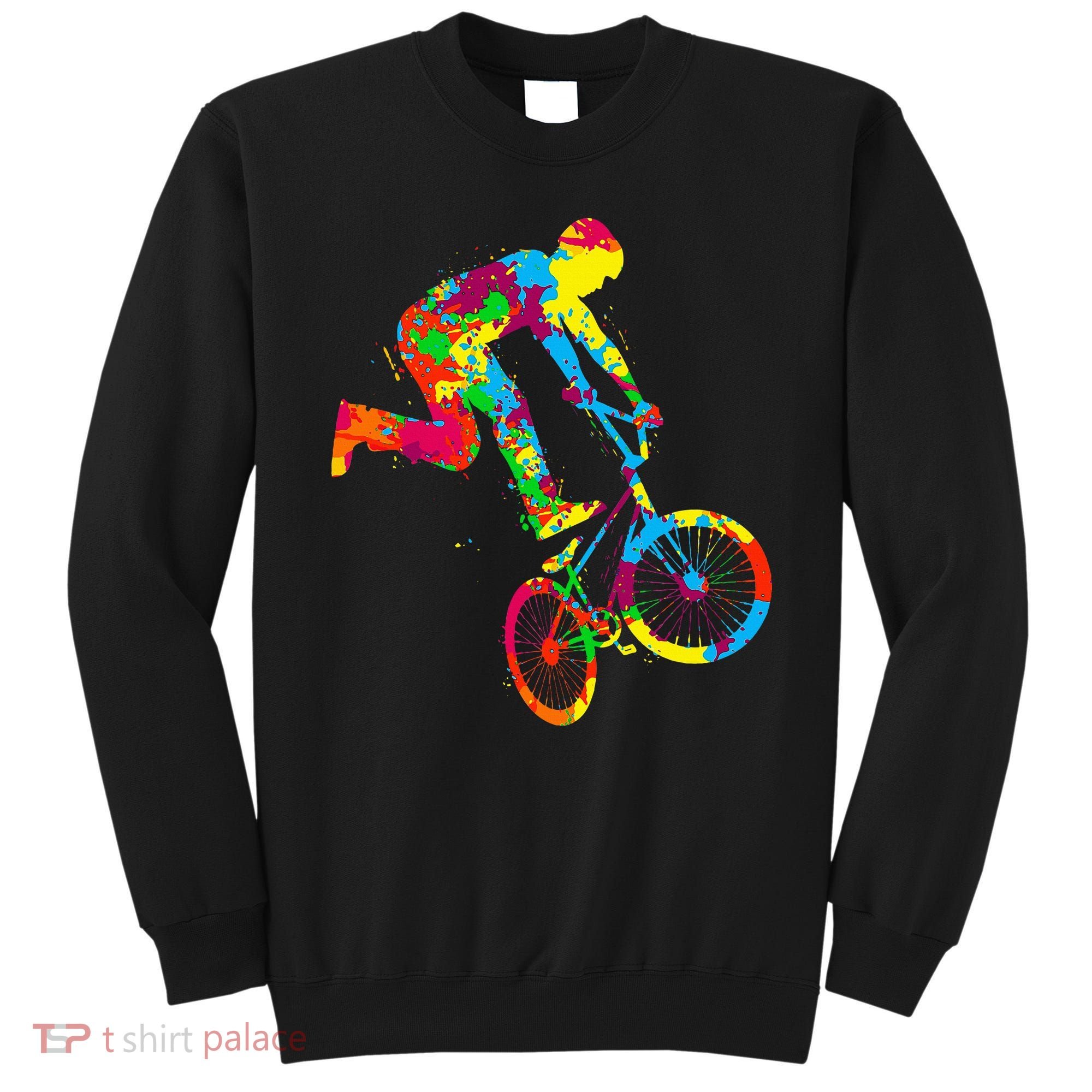 Bmx Bike Stunt Rider Children Sweatshirt