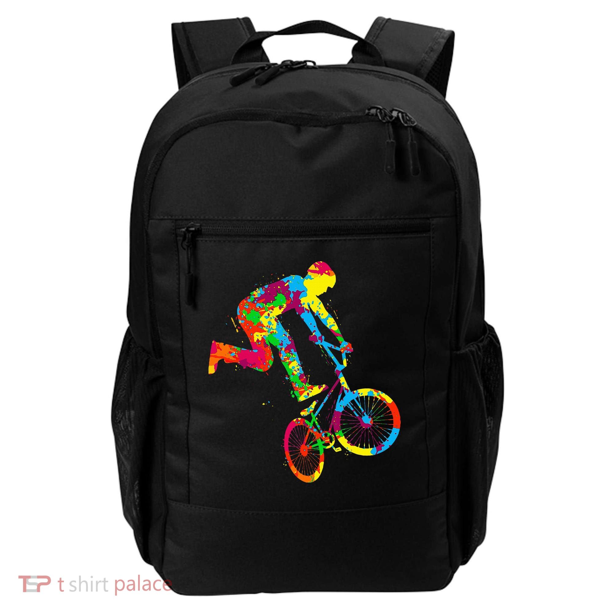 Bmx Bike Stunt Rider Children Backpack