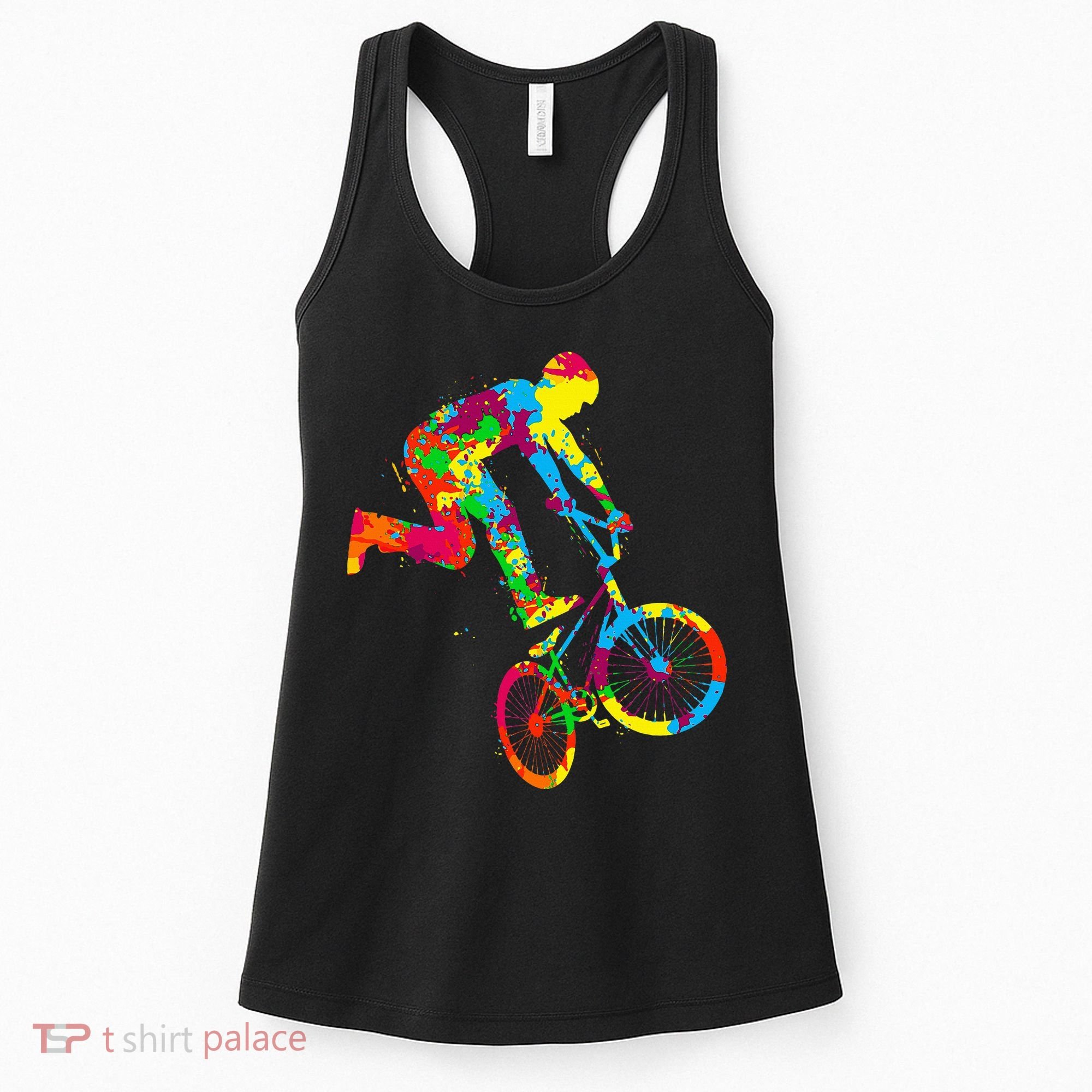 Bmx Bike Stunt Rider Children Women's Tank Top