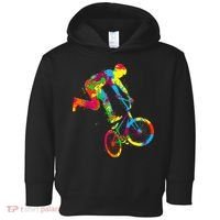 Bmx Bike Stunt Rider Children Toddler Hoodie thumb 0