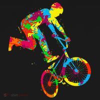 Bmx Bike Stunt Rider Children Toddler Hoodie thumb 2