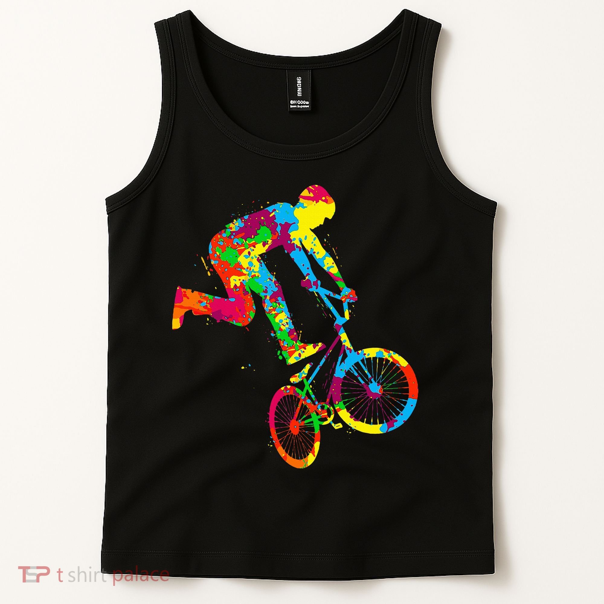 Bmx Bike Stunt Rider Children Tank Top