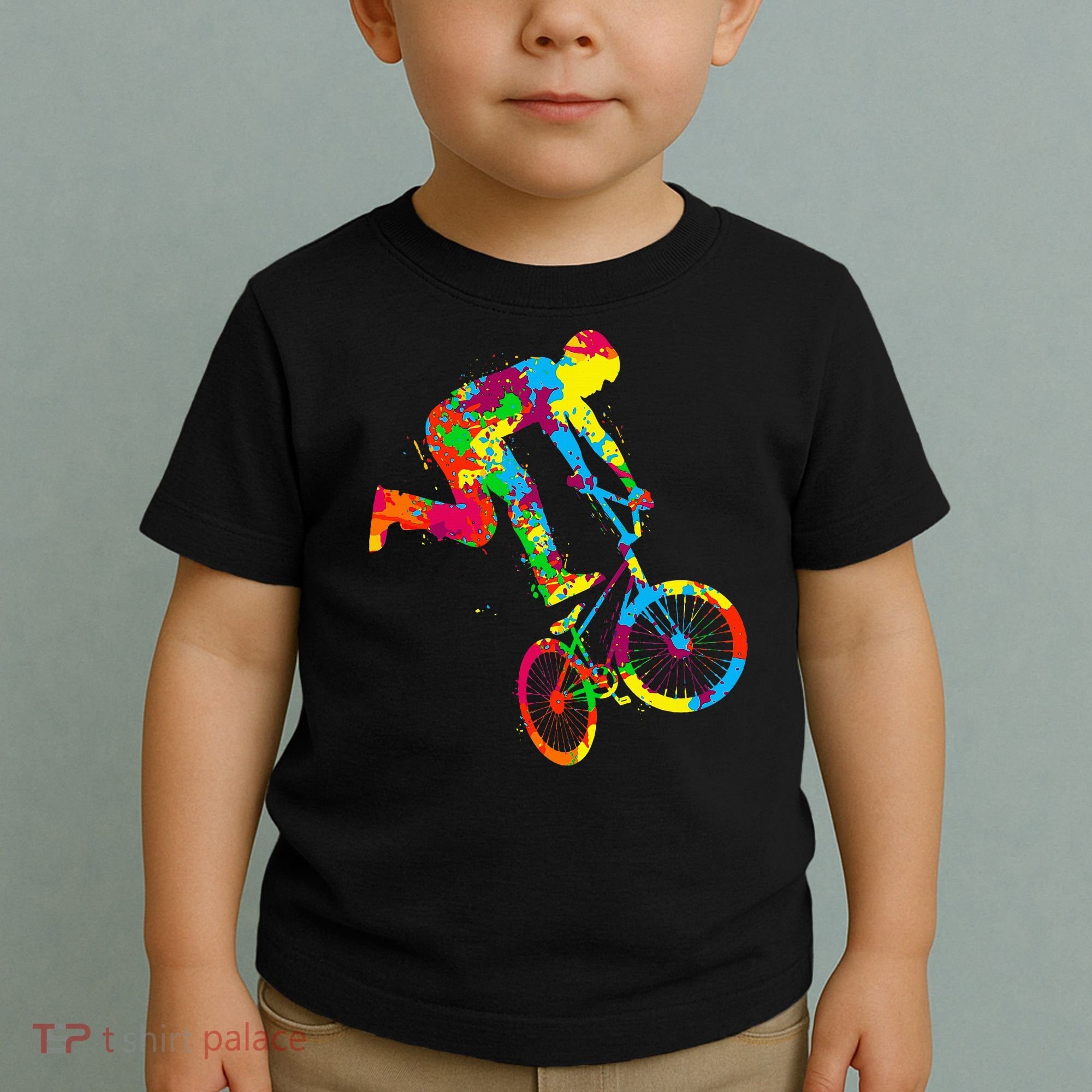 Bmx Bike Stunt Rider Children Toddler T-Shirt