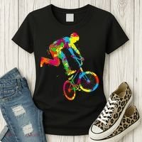 Bmx Bike Stunt Rider Children Women's T-Shirt thumb 3