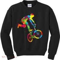 Bmx Bike Stunt Rider Children Kids Sweatshirt thumb 0