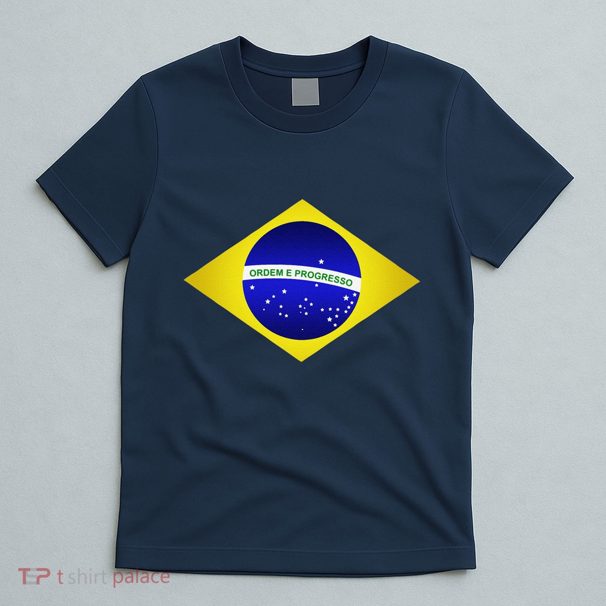 Brazil Brazilian Soccer Football Brazilian Flag T-Shirt