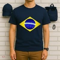 Brazil Brazilian Soccer Football Brazilian Flag T-Shirt thumb 6