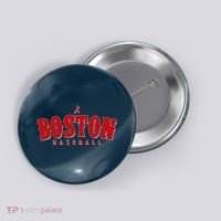 Boston Baseball Sports Fan Button thumb 0