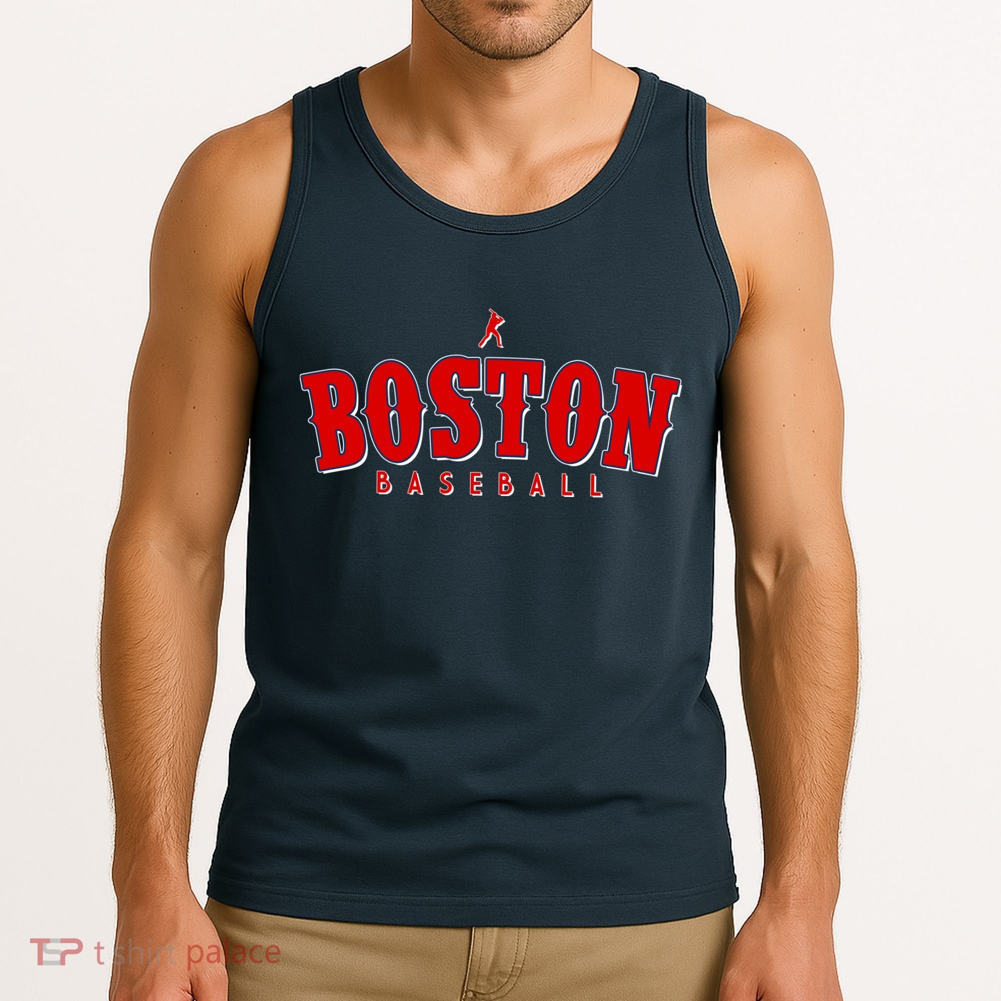 Boston Baseball Sports Fan Tank Top