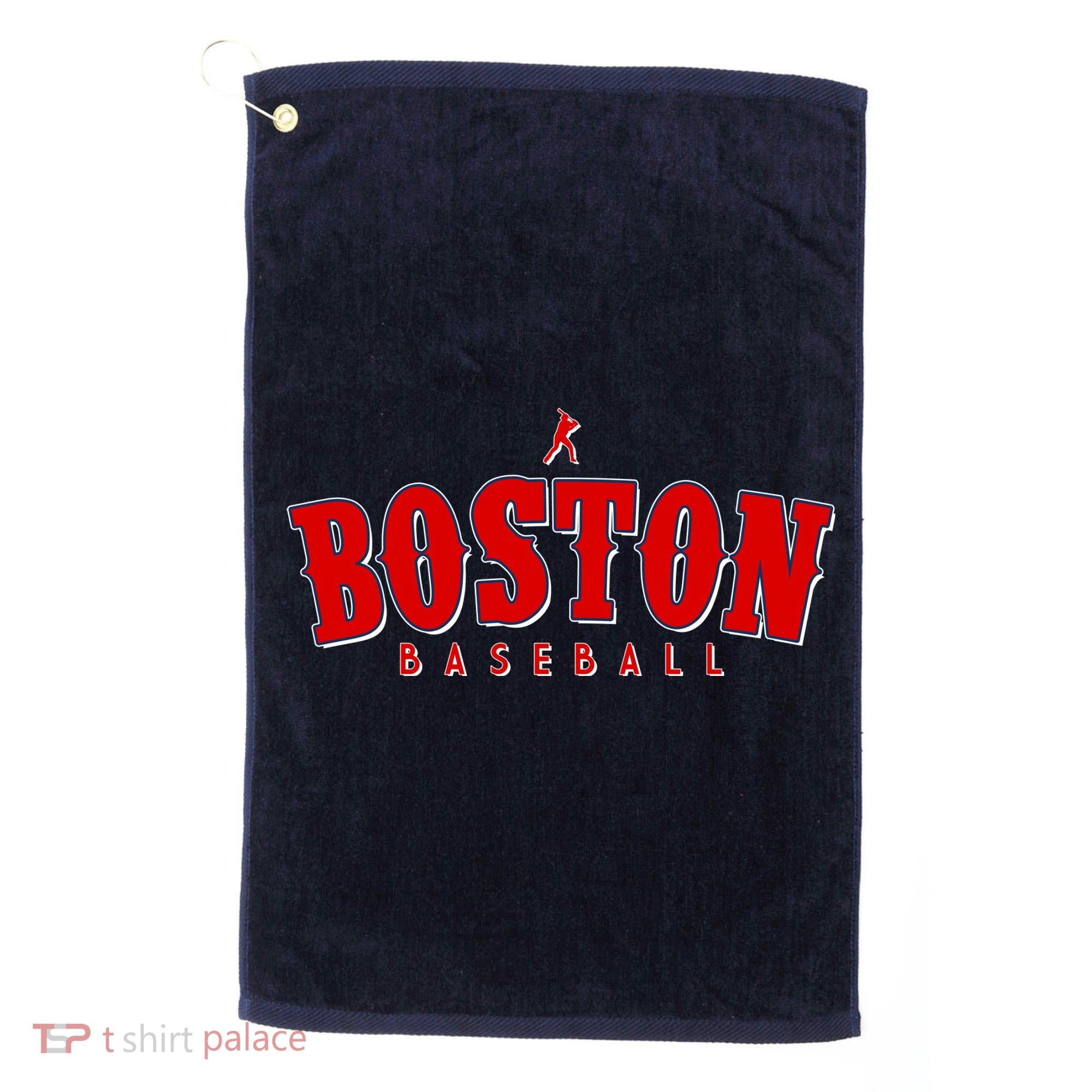 Boston Baseball Sports Fan Golf Towel