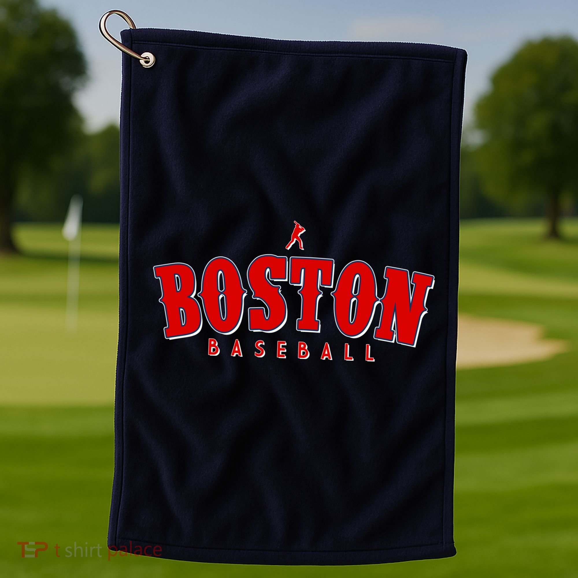 Boston Baseball Sports Fan Golf Towel