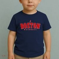 Boston Baseball Sports Fan Toddler T-Shirt thumb 2