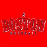 Boston Baseball Sports Fan Santa Hat thumb 1