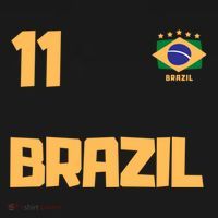 Brasil Brazil Soccer Jersey Football Number 11 Brazilian Women's Hoodie thumb 2