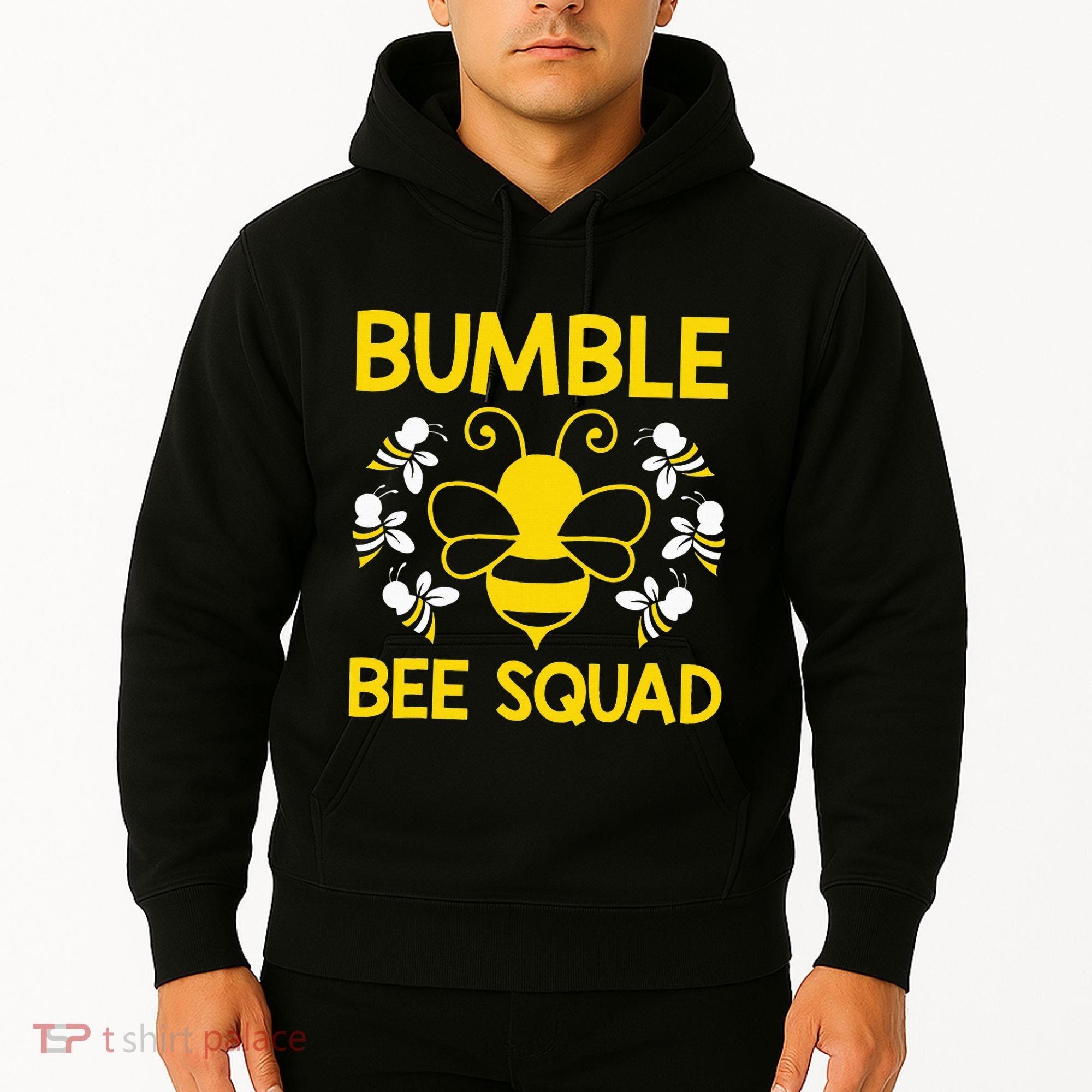 Bumble Bee Squad Bumblebee Team Group Hoodie