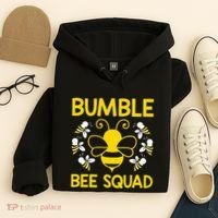 Bumble Bee Squad Bumblebee Team Group Hoodie thumb 4