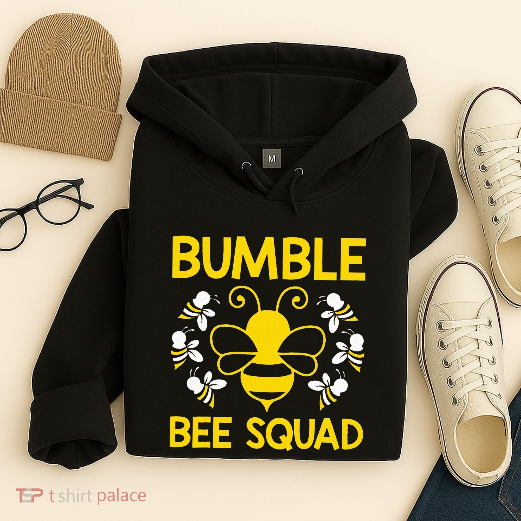 Bumble Bee Squad Bumblebee Team Group Hoodie