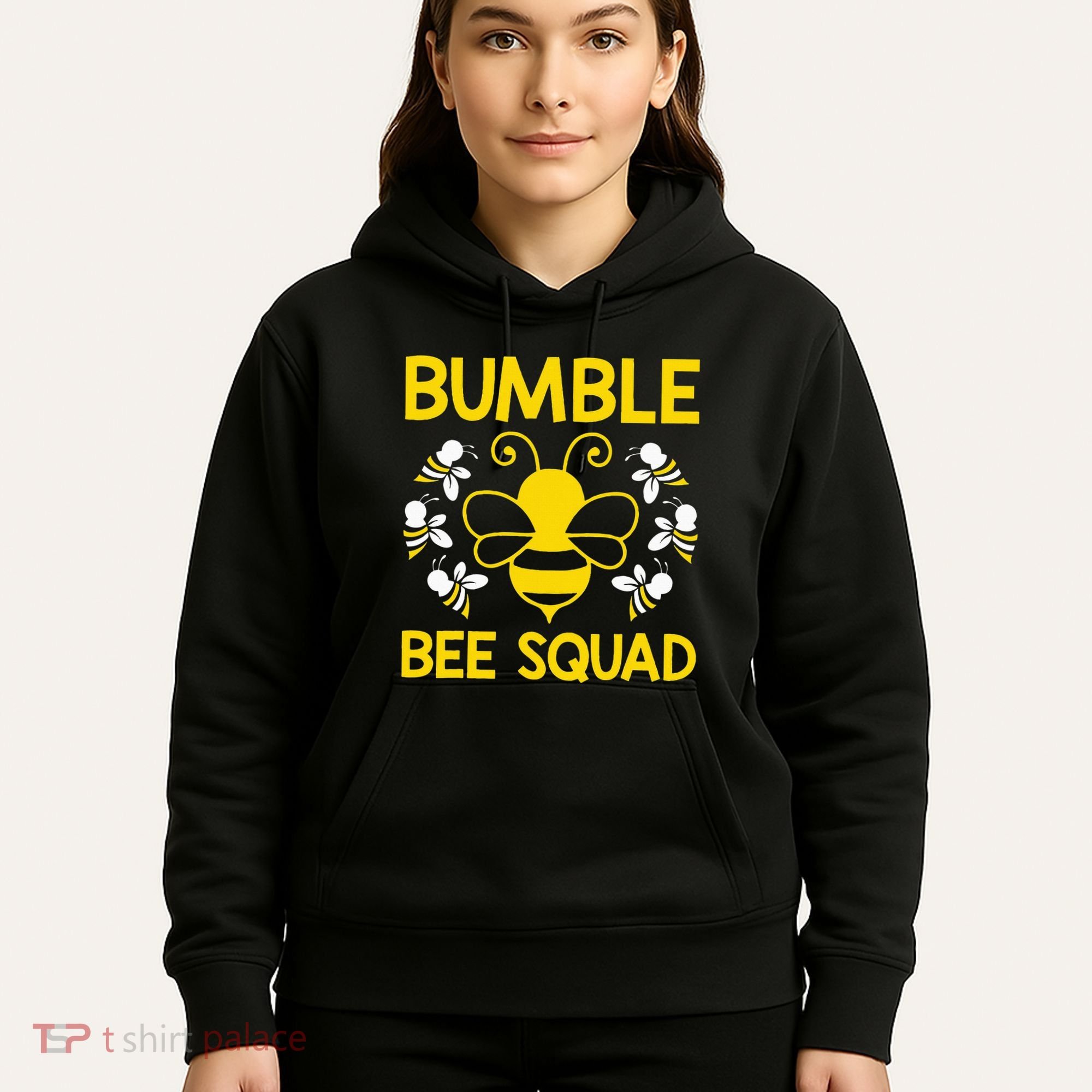Bumble Bee Squad Bumblebee Team Group Hoodie