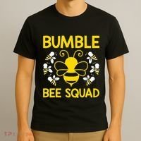 Bumble Bee Squad Bumblebee Team Group T-Shirt thumb 3
