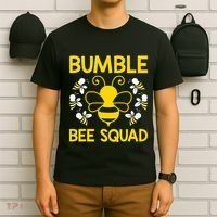 Bumble Bee Squad Bumblebee Team Group T-Shirt thumb 6
