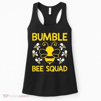 Bumble Bee Squad Bumblebee Team Group Women's Tank Top