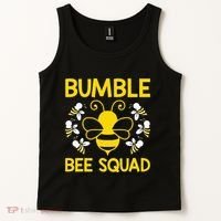 Bumble Bee Squad Bumblebee Team Group Tank Top thumb 2