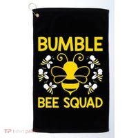 Bumble Bee Squad Bumblebee Team Group Golf Towel thumb 0