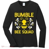 Bumble Bee Squad Bumblebee Team Group Women's Long Sleeve Shirt thumb 0
