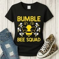 Bumble Bee Squad Bumblebee Team Group Women's T-Shirt thumb 3