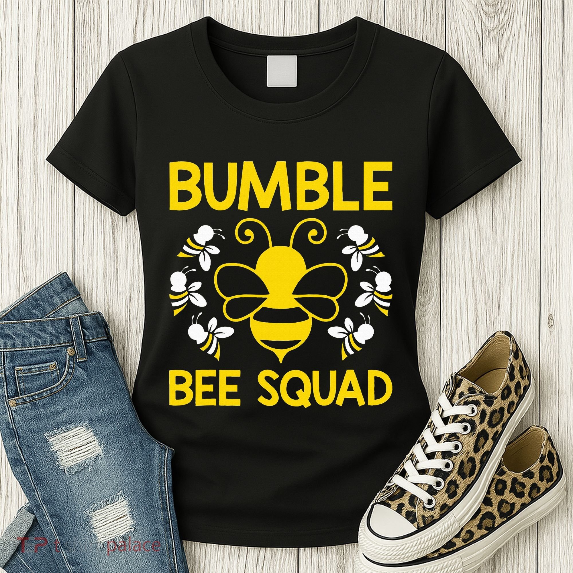 Bumble Bee Squad Bumblebee Team Group Women's T-Shirt