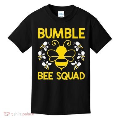 Bumble Bee Squad Bumblebee Team Group Kids T-Shirt