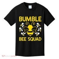 Bumble Bee Squad Bumblebee Team Group Kids T-Shirt thumb 0