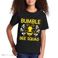 Bumble Bee Squad Bumblebee Team Group Kids T-Shirt thumb 2