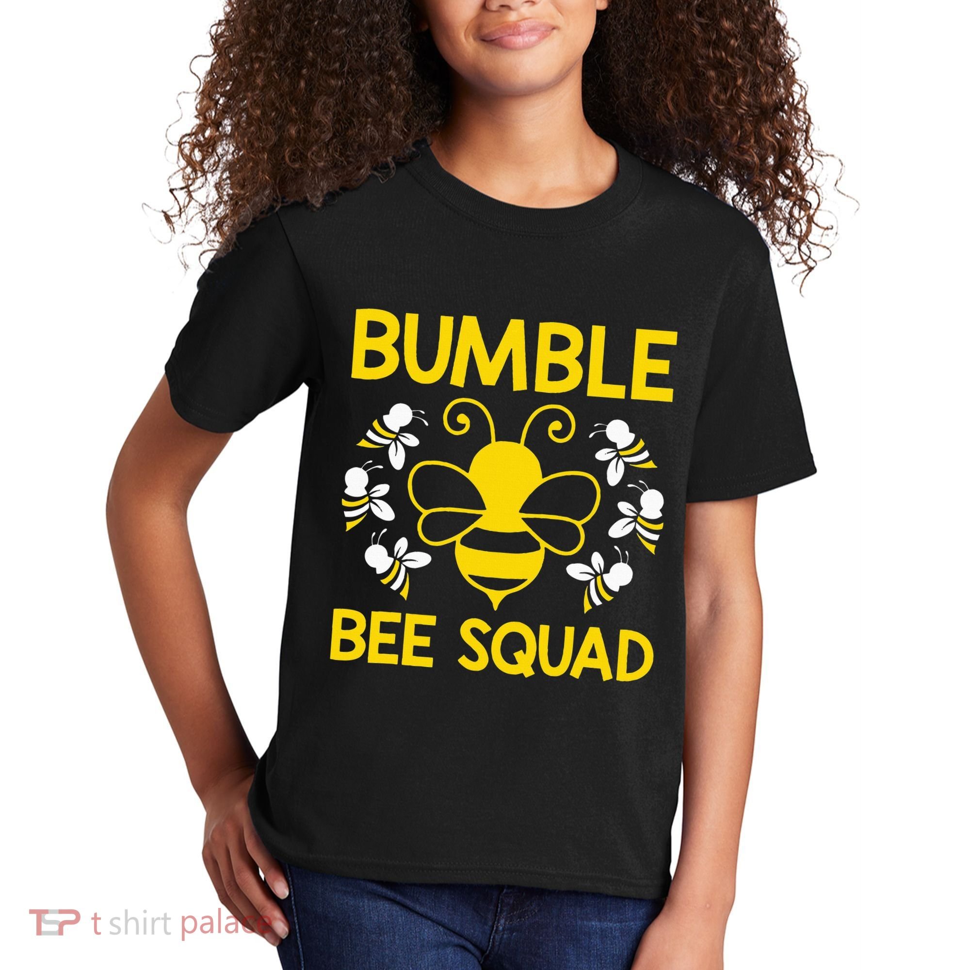Bumble Bee Squad Bumblebee Team Group Kids T-Shirt