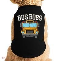 Bus Boss School Service Student Delivery Specialist Doggie Tank thumb 0
