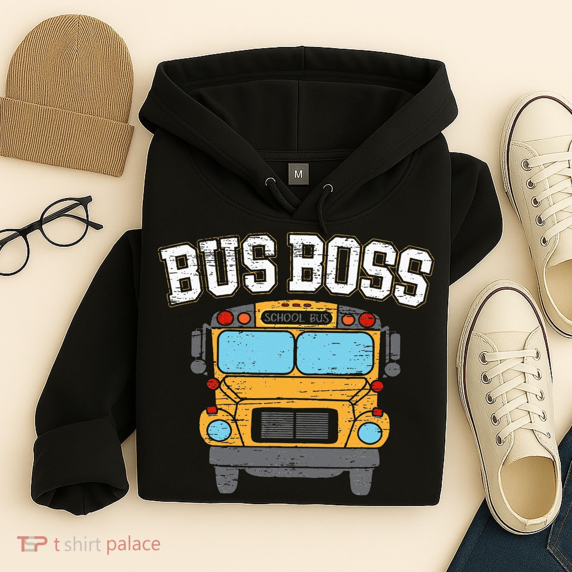 Bus Boss School Service Student Delivery Specialist Hoodie
