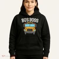 Bus Boss School Service Student Delivery Specialist Hoodie thumb 5