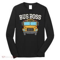 Bus Boss School Service Student Delivery Specialist Long Sleeve Shirt thumb 0