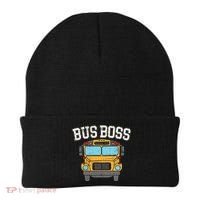 Bus Boss School Service Student Delivery Specialist Beanie thumb 0