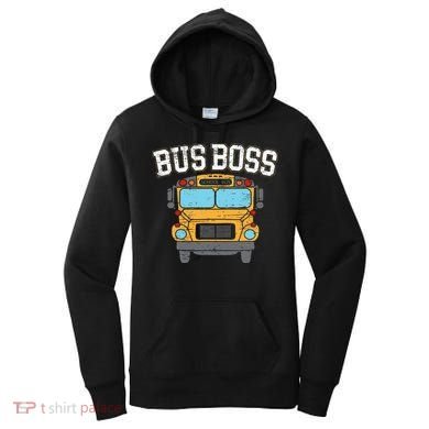 Bus Boss School Service Student Delivery Specialist Women's Hoodie