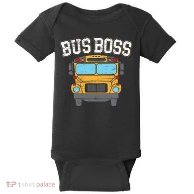 Bus Boss School Service Student Delivery Specialist Baby Bodysuit