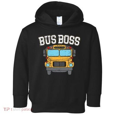 Bus Boss School Service Student Delivery Specialist Toddler Hoodie