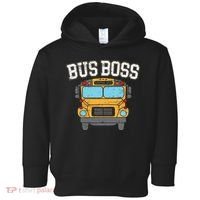 Bus Boss School Service Student Delivery Specialist Toddler Hoodie thumb 0