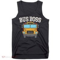 Bus Boss School Service Student Delivery Specialist Tank Top thumb 0