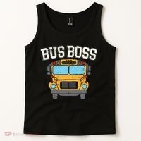 Bus Boss School Service Student Delivery Specialist Tank Top thumb 2