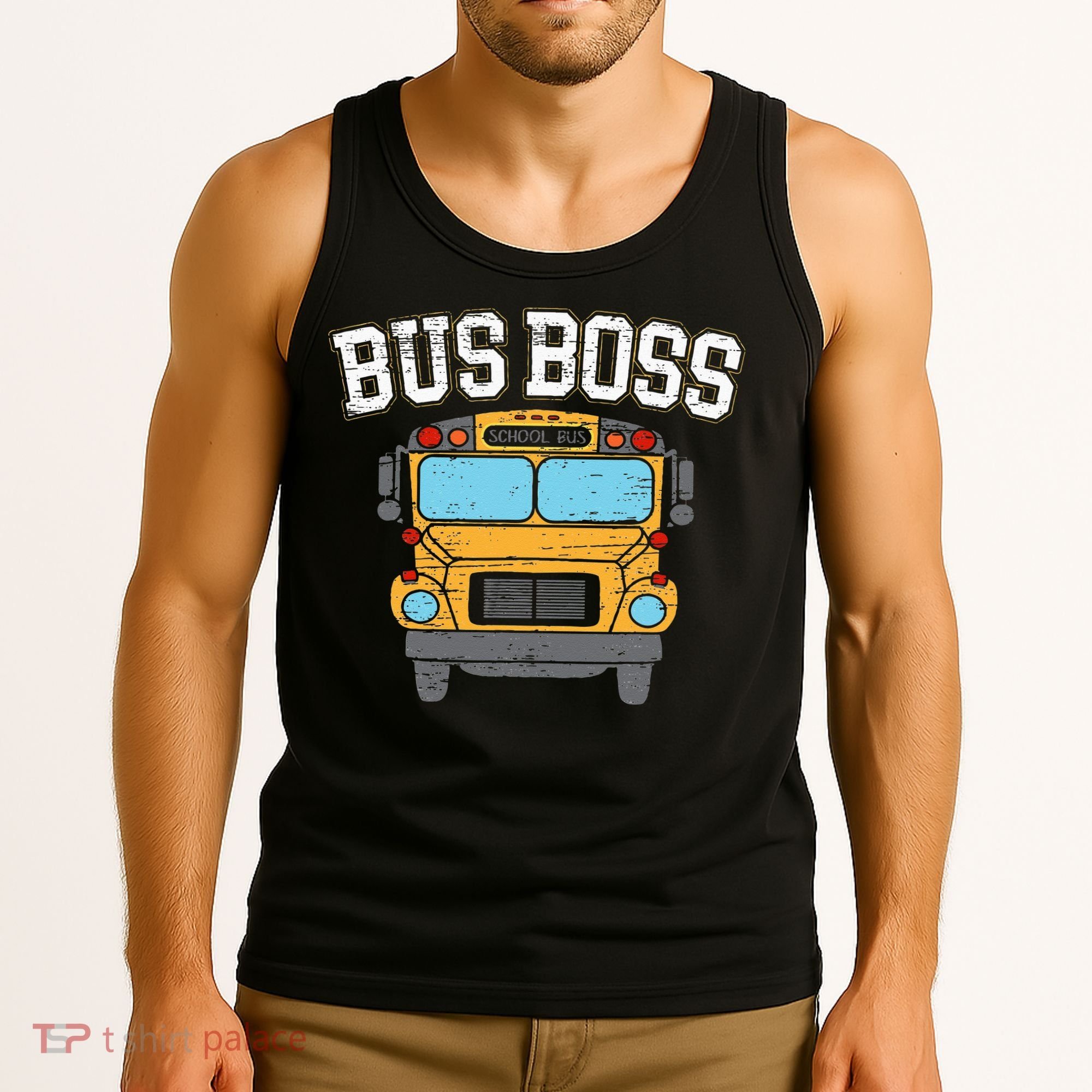 Bus Boss School Service Student Delivery Specialist Tank Top