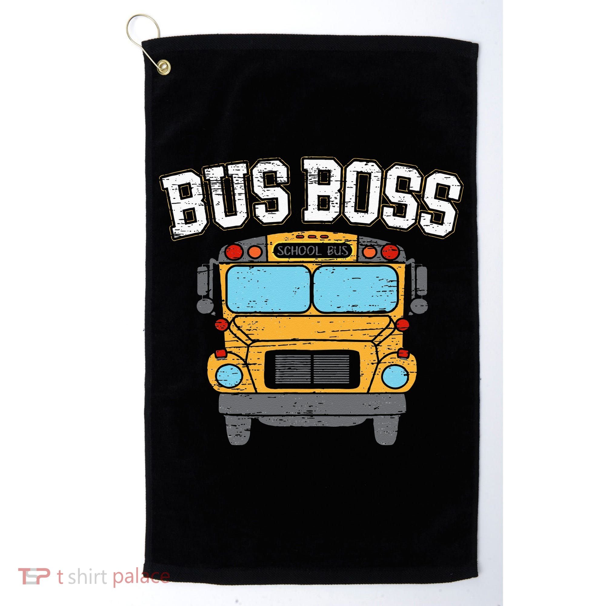 Bus Boss School Service Student Delivery Specialist Golf Towel